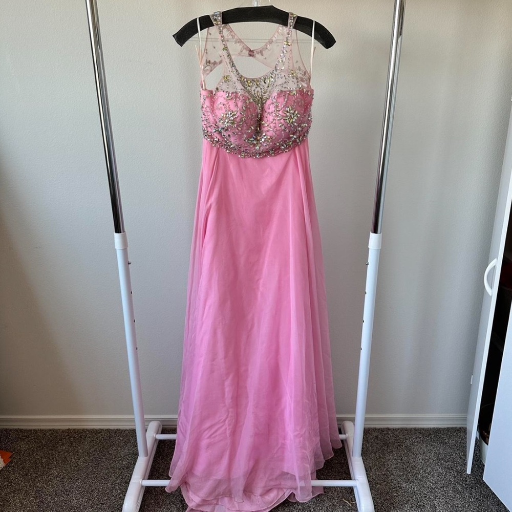 Pink 2-Piece Prom/Pageant Dress